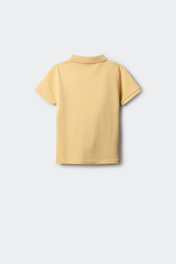 Springfield Kids Polo basico ni&ntilde;o amarillo