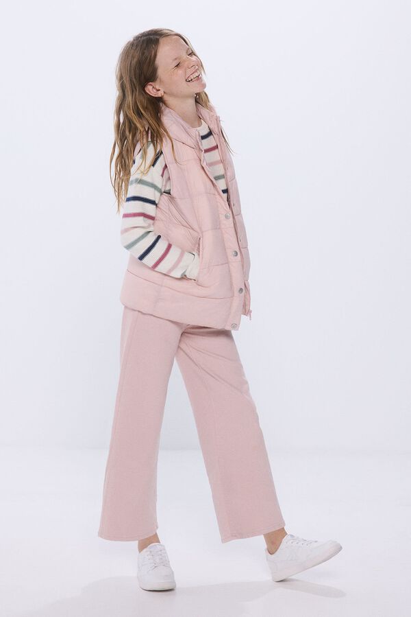 Springfield Kids Chaleco acolchado ni&ntilde;a rosa