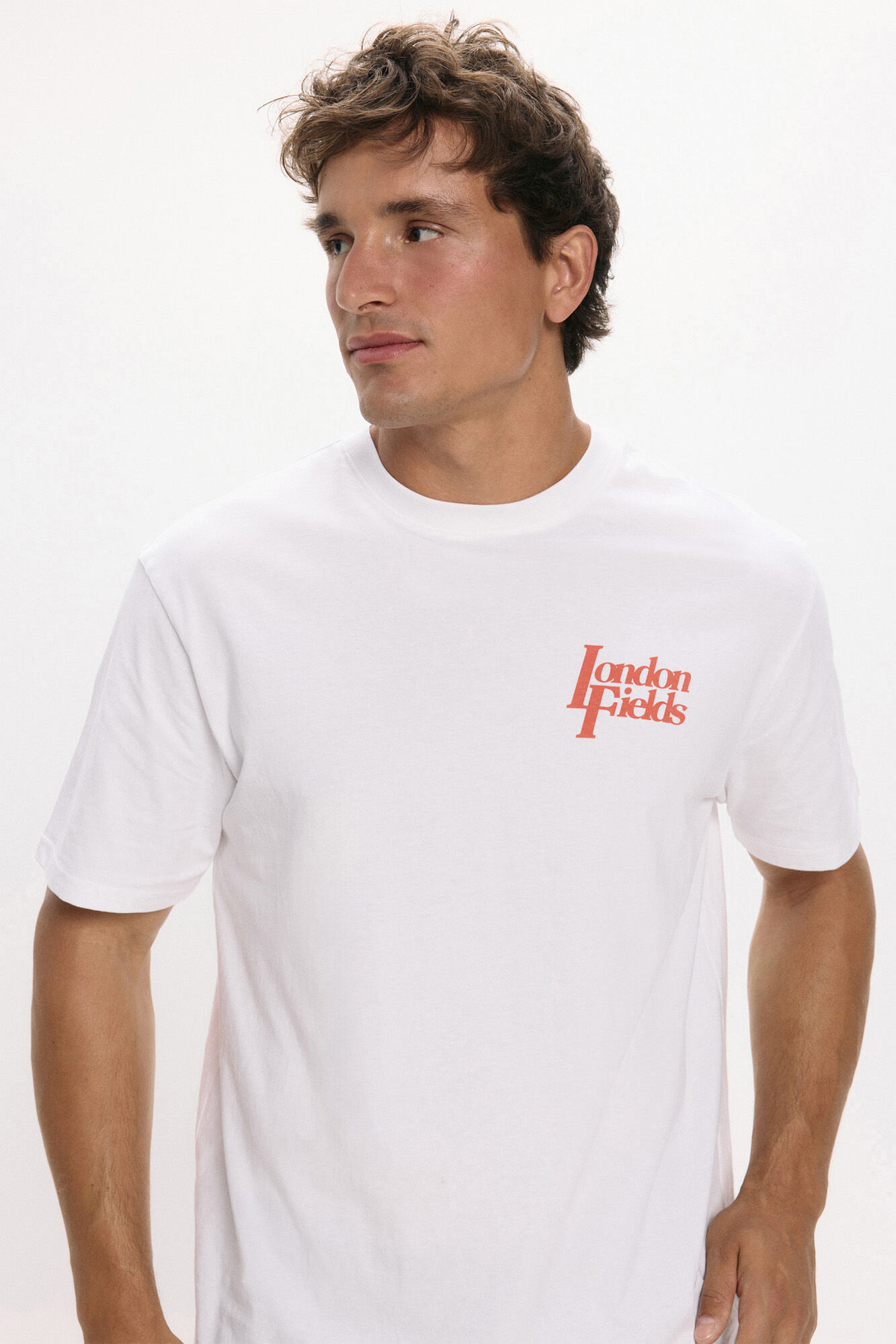 Only & Sons Camiseta dibujo frontal y trasero