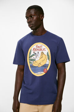 Springfield T-shirt fruit republic azulado