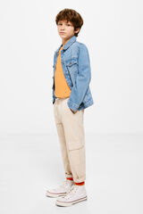 Springfield Kids Pantalon cargo ni&ntilde;o beige