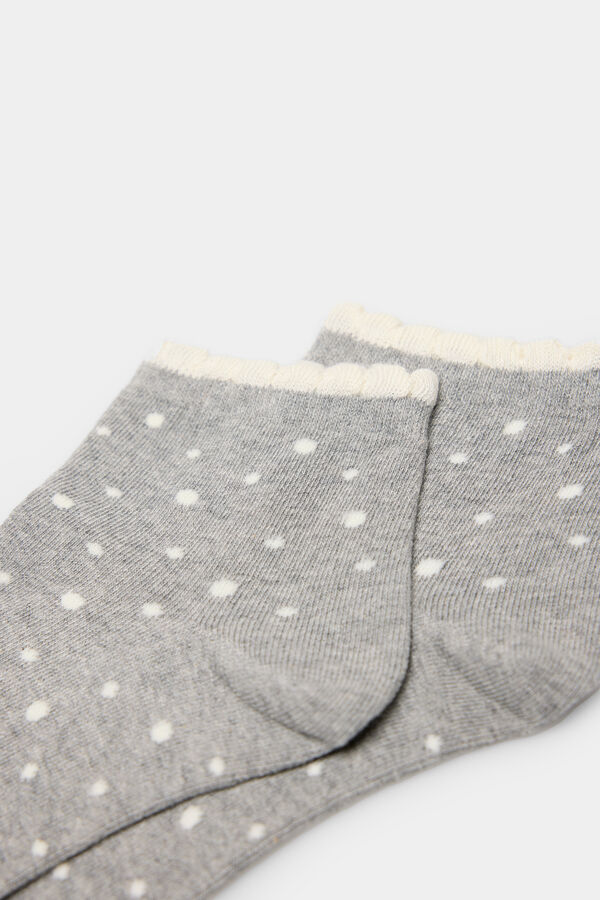 Springfield Meia curta toupeiras cinzento