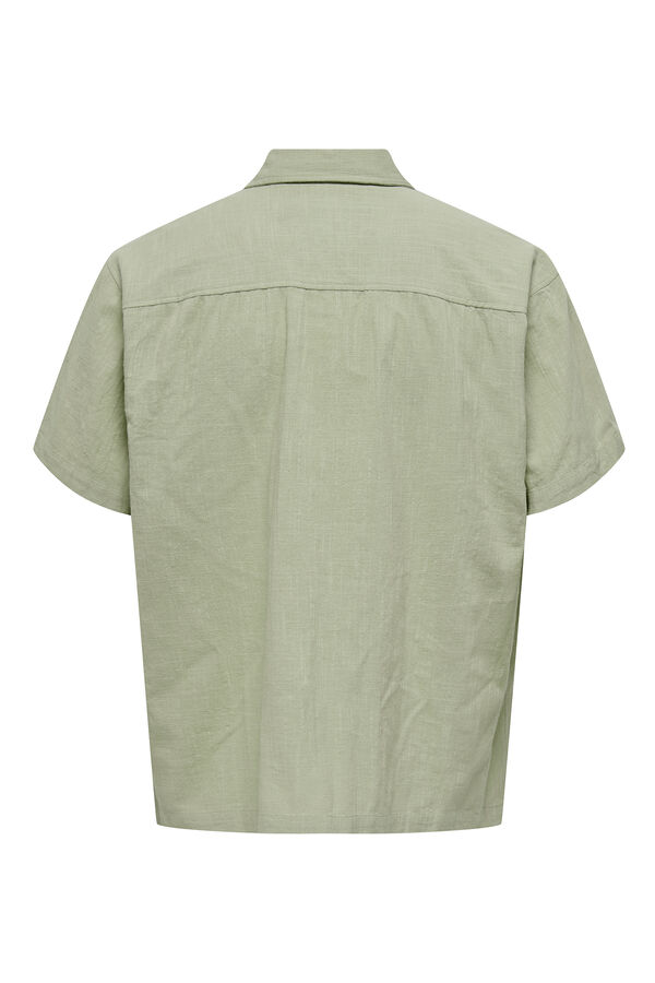 Only & Sons Camisa Regular Fit verde