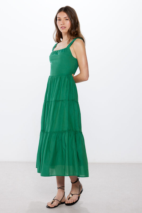 High Spirits Vestido Cabbage verde