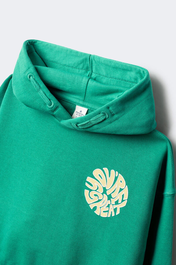 Springfield Kids Sweatshirt menina Malibu verde