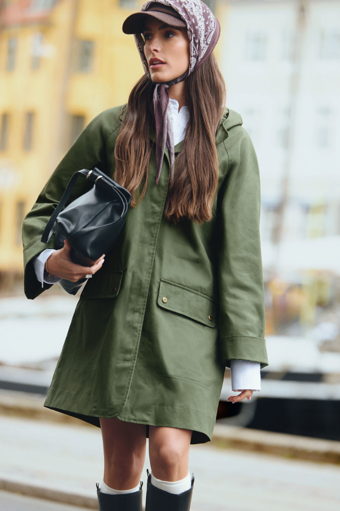 Springfield Parka capucha algod&oacute;n