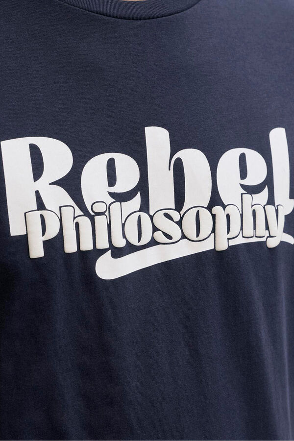 JJ REBEL Camiseta regular fit azul