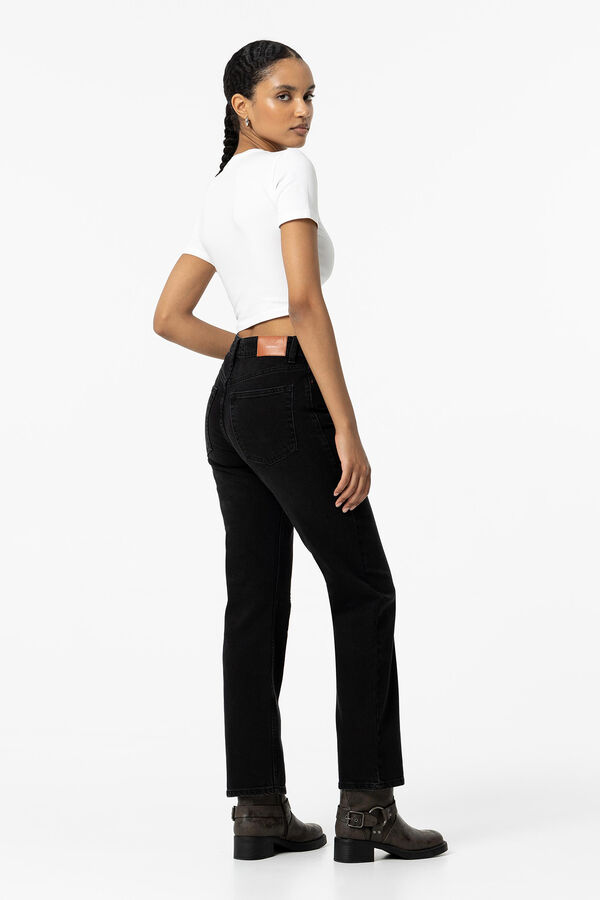 Tiffosi Jeans Amy Straight Fit negro