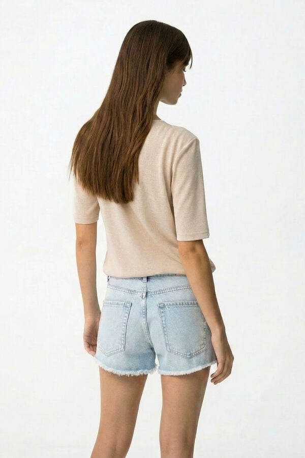 Tiffosi shorts jeans azul