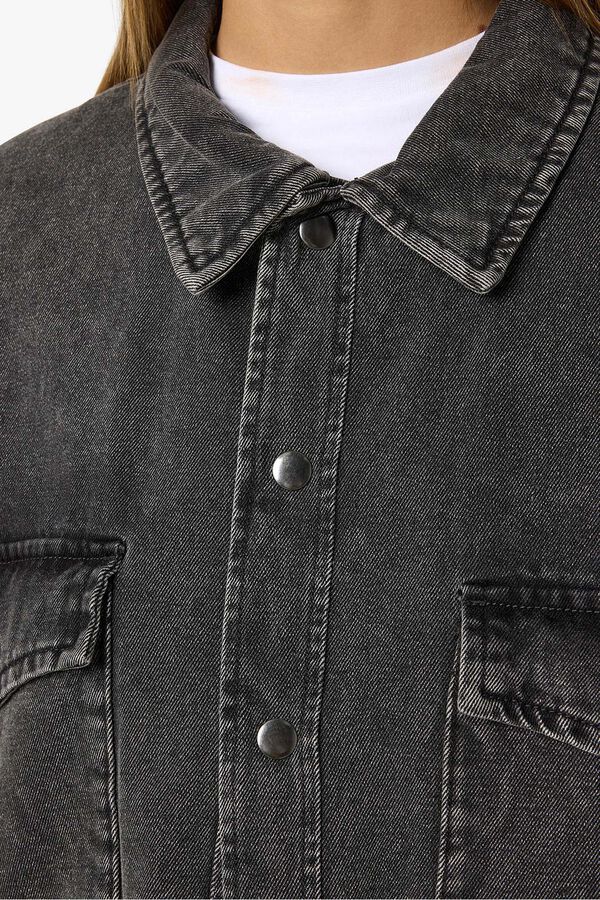 Noisy May Sobrecamisa ganga cinzento