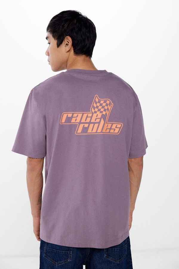 Springfield Camiseta race rules morado/lila