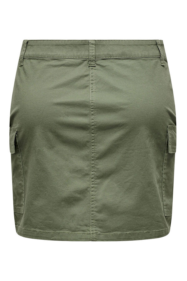 JDY Minissaia cargo Caqui escuro