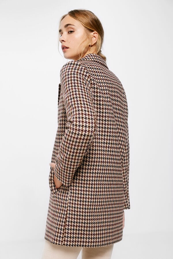 De Paño Springfield Mujer Chaquetones Cortefiel Abrigo Largo