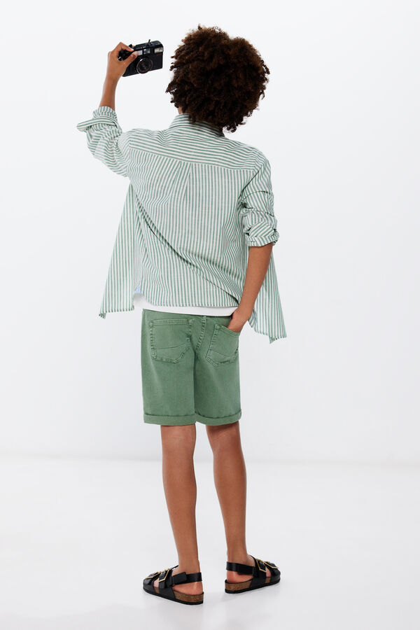 Springfield Kids Bermudas 5 bolsillos ni&ntilde;o verde