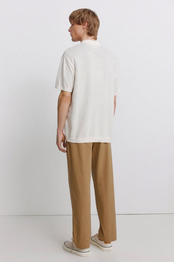 Springfield Cal&ccedil;as chino leves relaxed fit camel