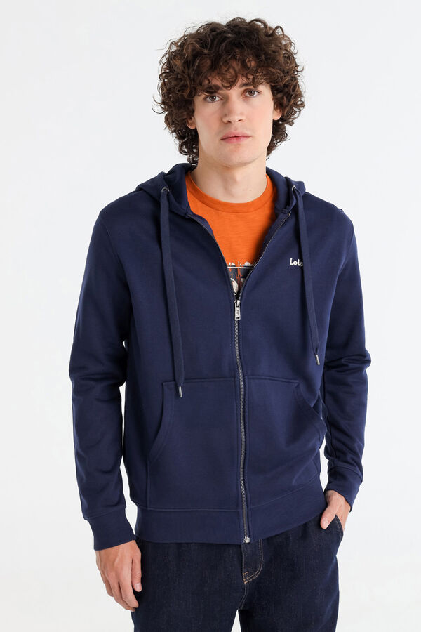 Lois Sudadera Capucha azul