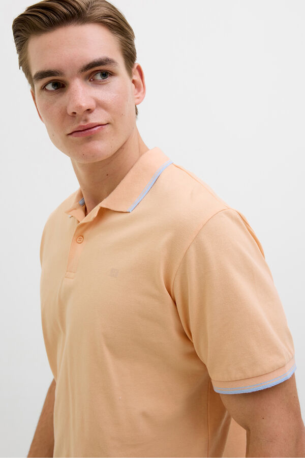 JJ REBEL Polo regular fit rosa