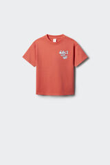 Springfield Kids Camiseta surf ni&ntilde;o coral