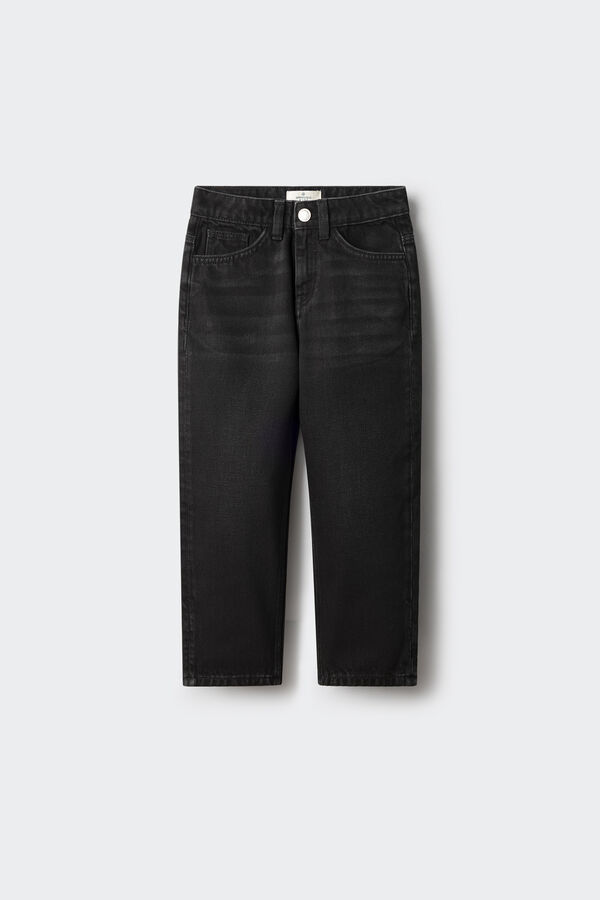 Springfield Kids Cal&ccedil;a denim de menino skatista preto