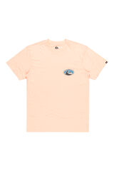 Quiksilver  Camiseta masculina de manga curta vermelho