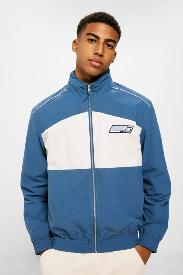 Springfield Blus&atilde;o blocos cor azul