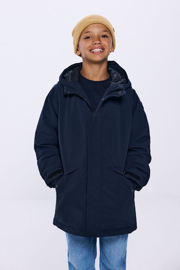 Springfield Kids Parka nylon menino azul