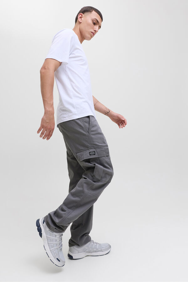 Jack & Jones Pantalones Relaxed fit gris