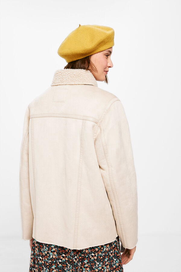 Springfield Chaqueta Motera Doble Faz beige