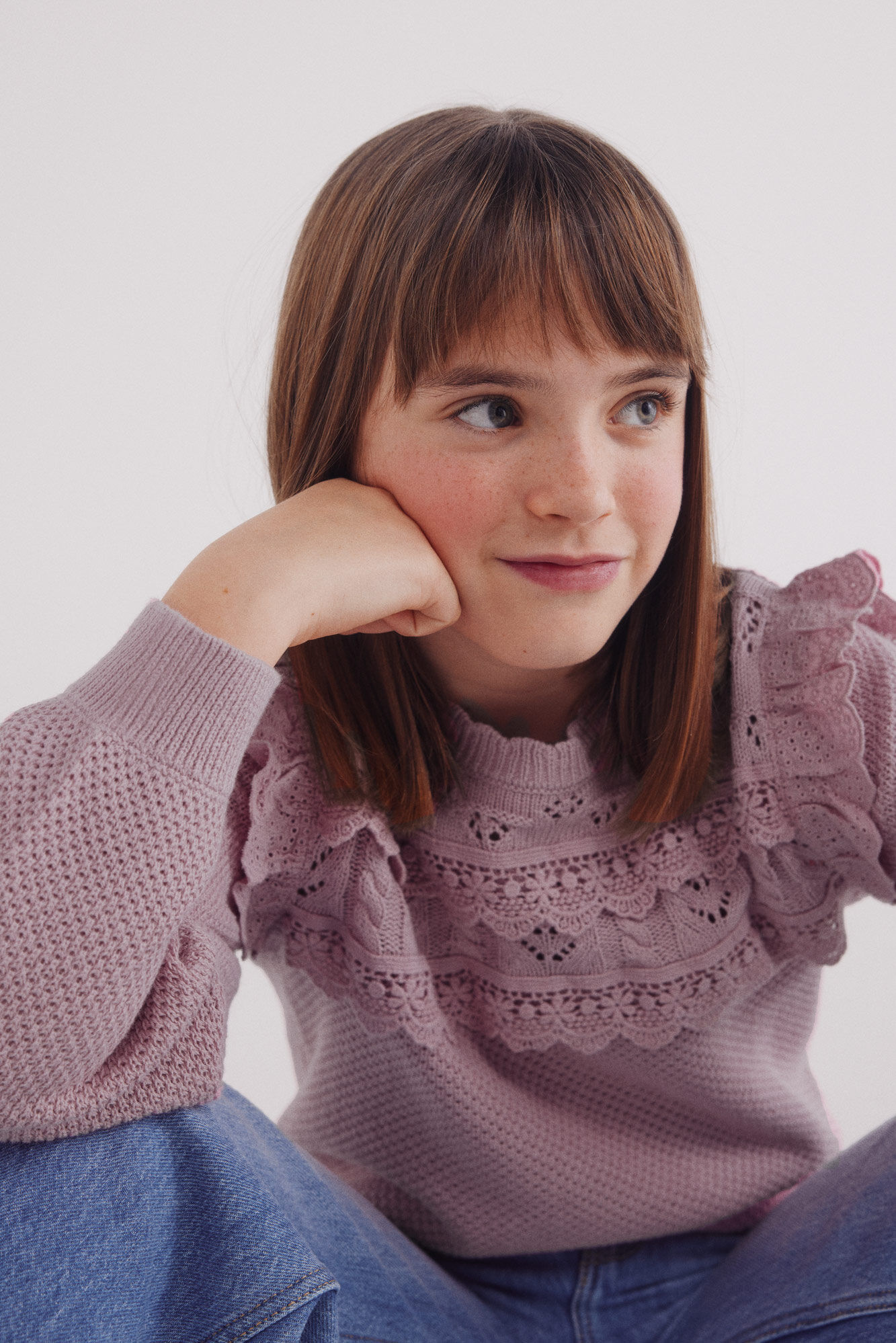 Springfield Kids Su&eacute;ter de menina com babados