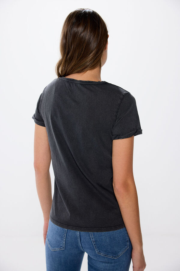 Springfield Camiseta "Savage wings" gris