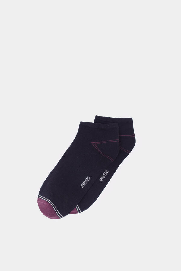 Springfield Calcet&iacute;n tobillero b&aacute;sico negro