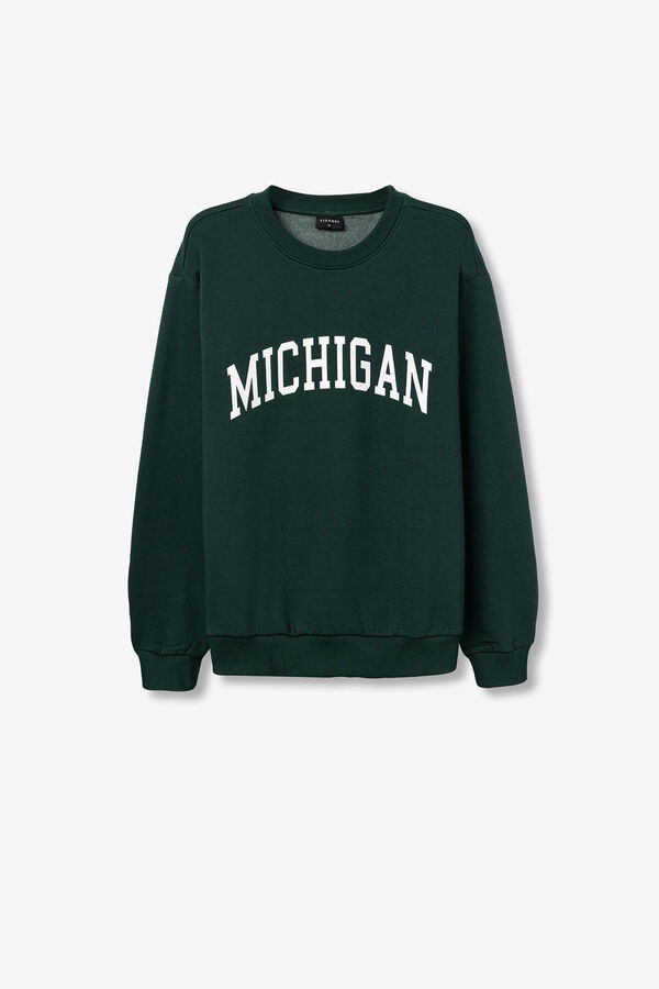 Tiffosi Young Sweatshirt Michigan Regular verde