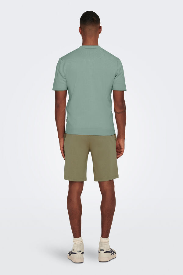 Only & Sons Polo de punto verde