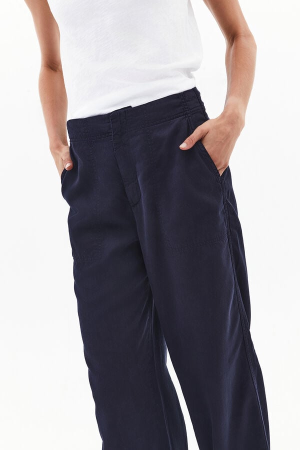 Oxxo Cal&ccedil;a larga azul