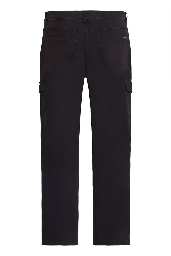 Blend Pantal&oacute;n cargo negro
