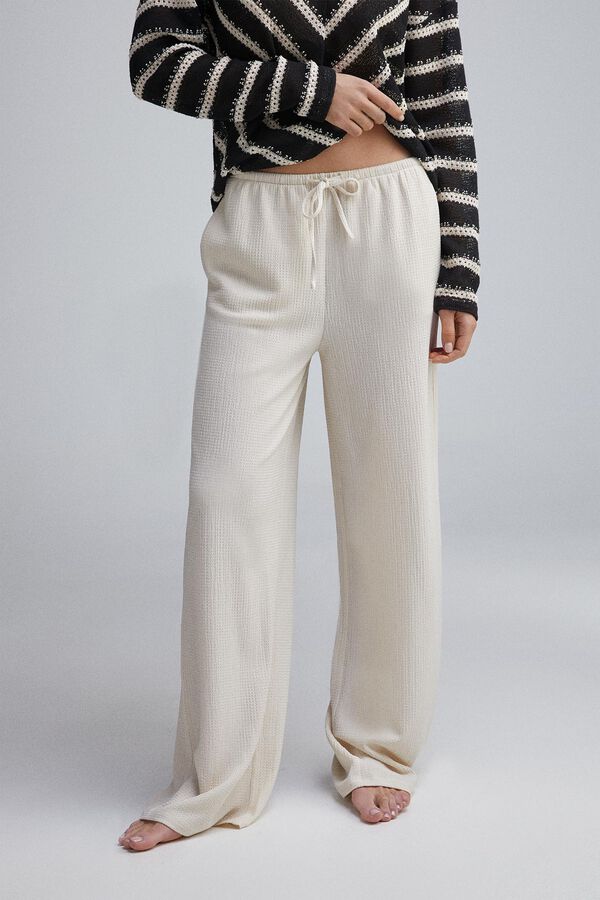 Springfield Pantal&oacute;n jogger estructura estampado