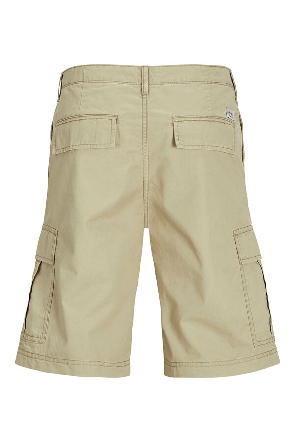 JJ REBEL Bemuda estilo cargo gris