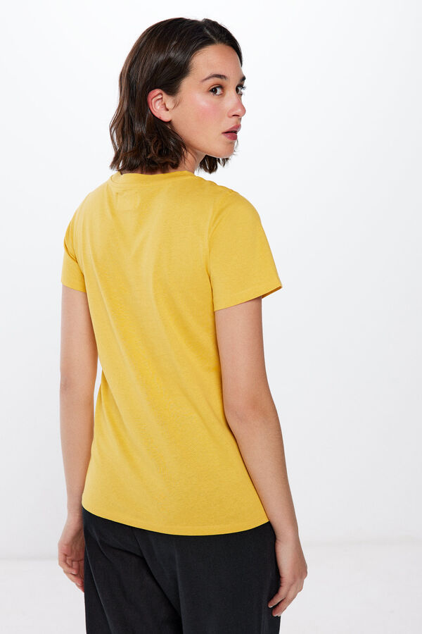 Springfield T-shirt gr&aacute;fico burro "Roots Studio" estampado