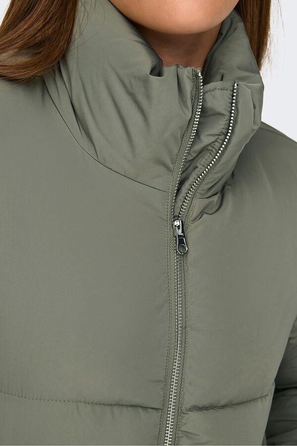 JDY Casaco acolchoada cinzento