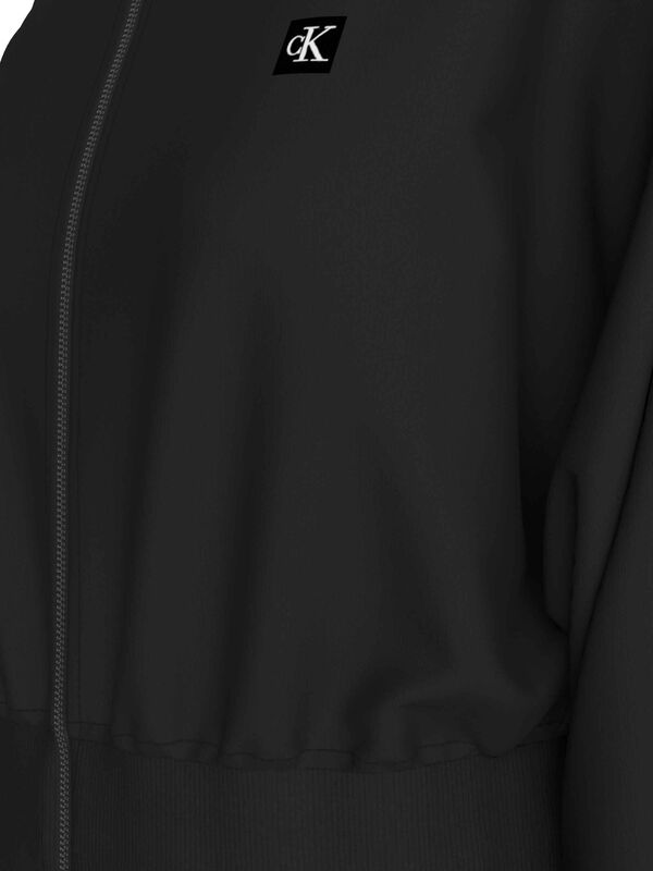 Calvin Klein Sweatshirt sem capuz para mulher preto