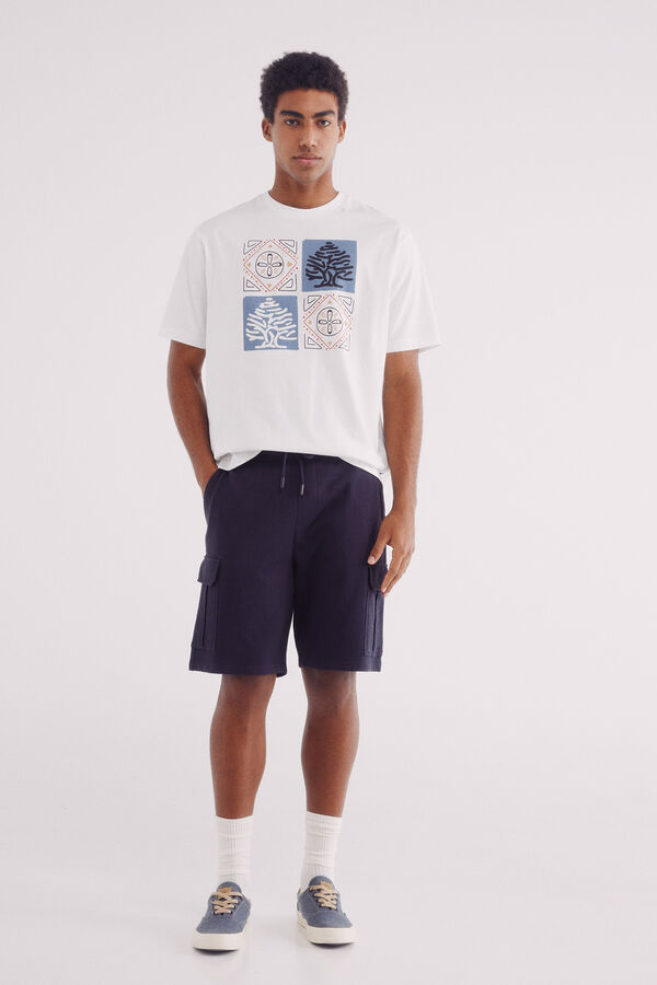 Springfield Bermuda cargo azul