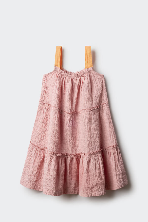 Springfield Kids Vestido tirantes niña fucsia