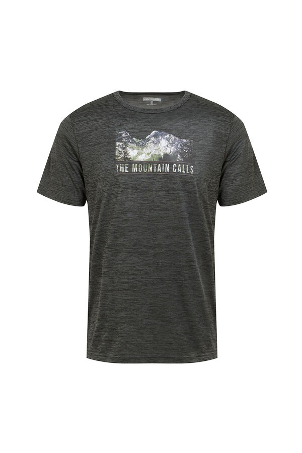 Regatta T-shirt t&eacute;cnica cinzento