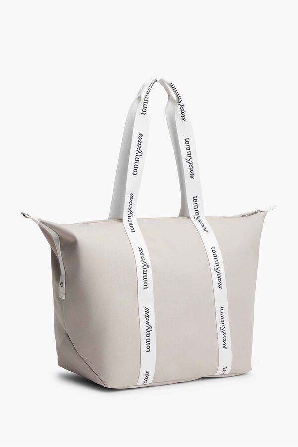Tommy Jeans Mala tote bege