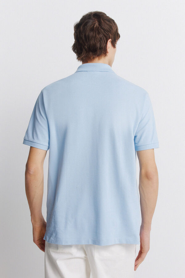 Springfield Polo b&aacute;sico Springfield regular fit azul