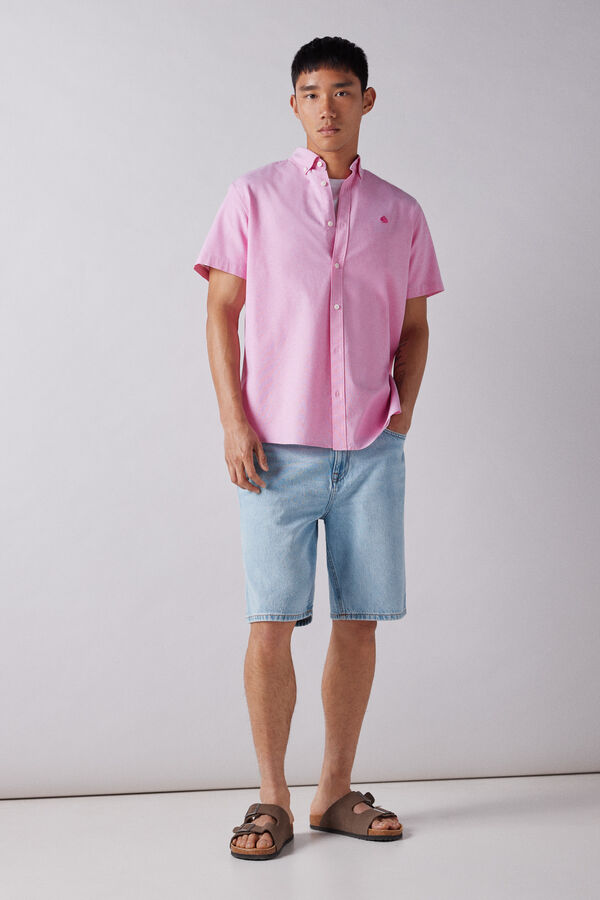 Springfield Camisa manga curta  rosa