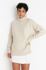 Trendyol Camisola de malha cinzento