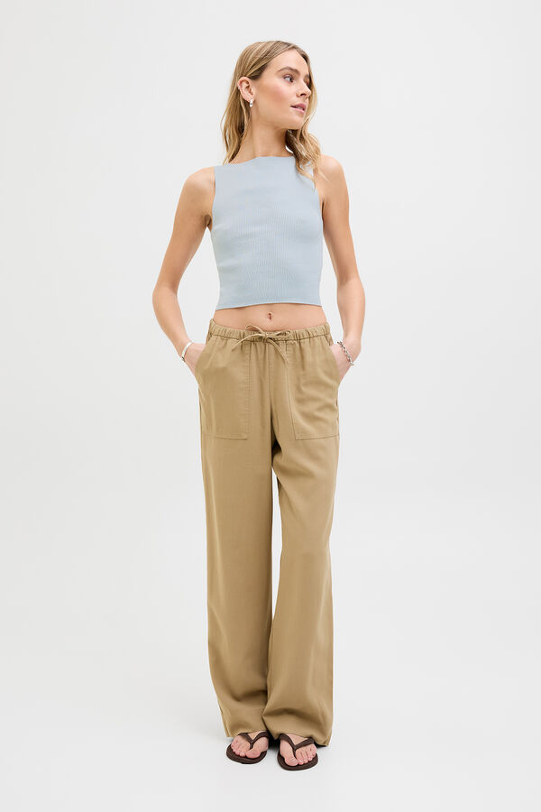 Jack & Jones Top franzido azul