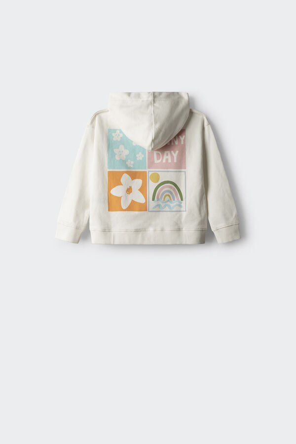 Springfield Kids Sweatshirt mosaico menina bege