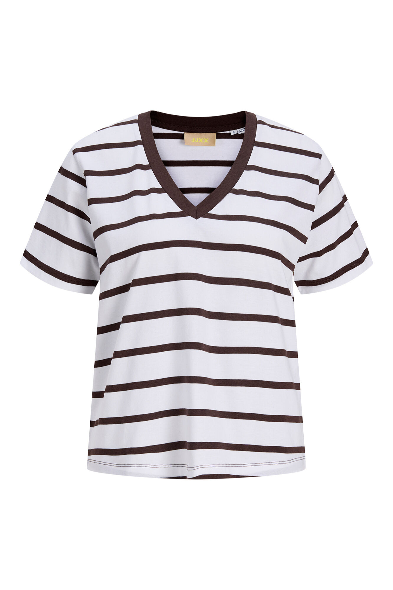 Jack & Jones T-shirt de riscas gola em bico